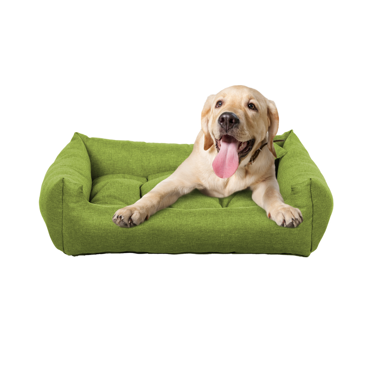 legowisko Happy Sawi nowe 55x45 limonkowe