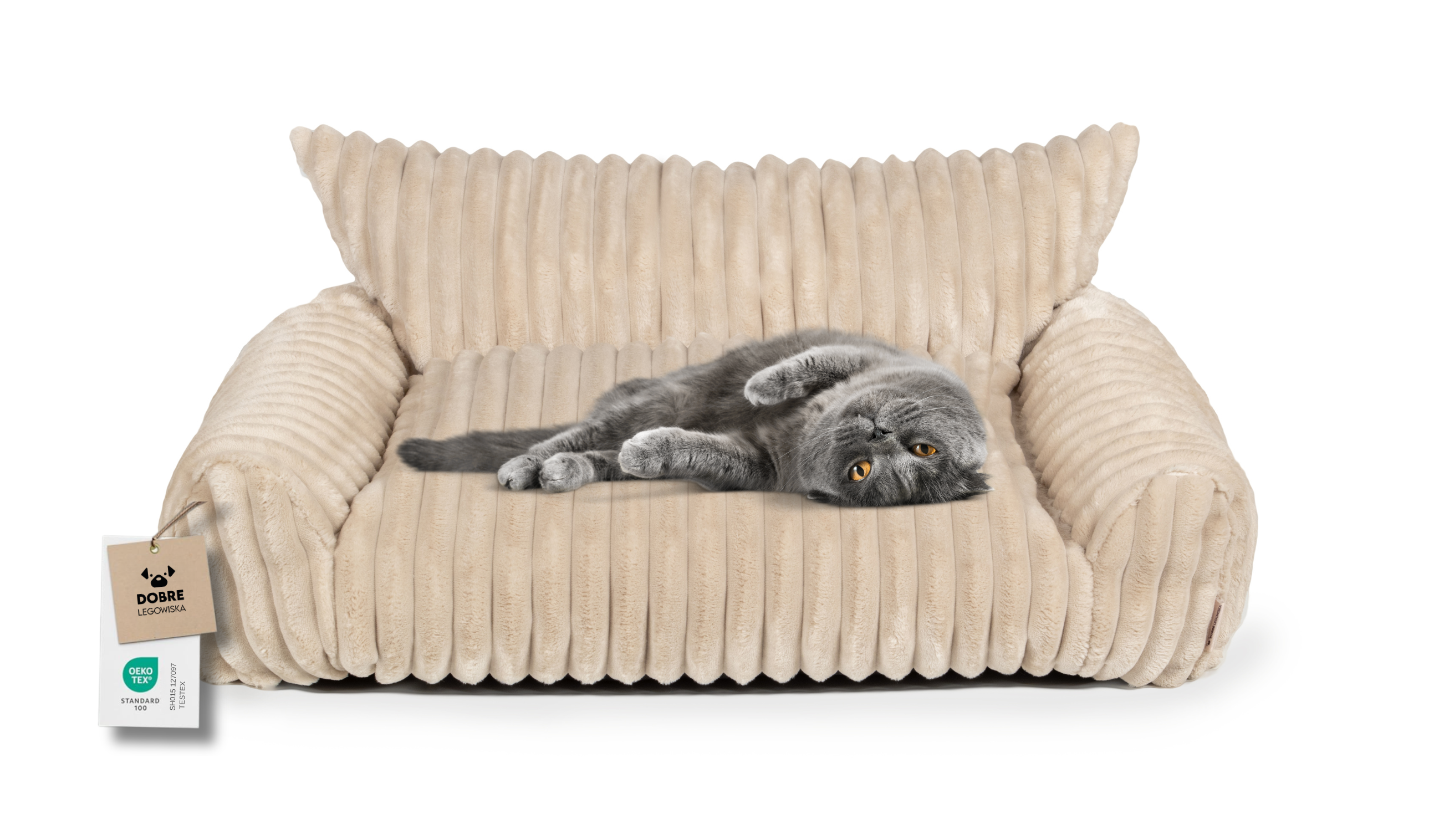 Legowisko Cozy Cat 78x54cm | Dla kota