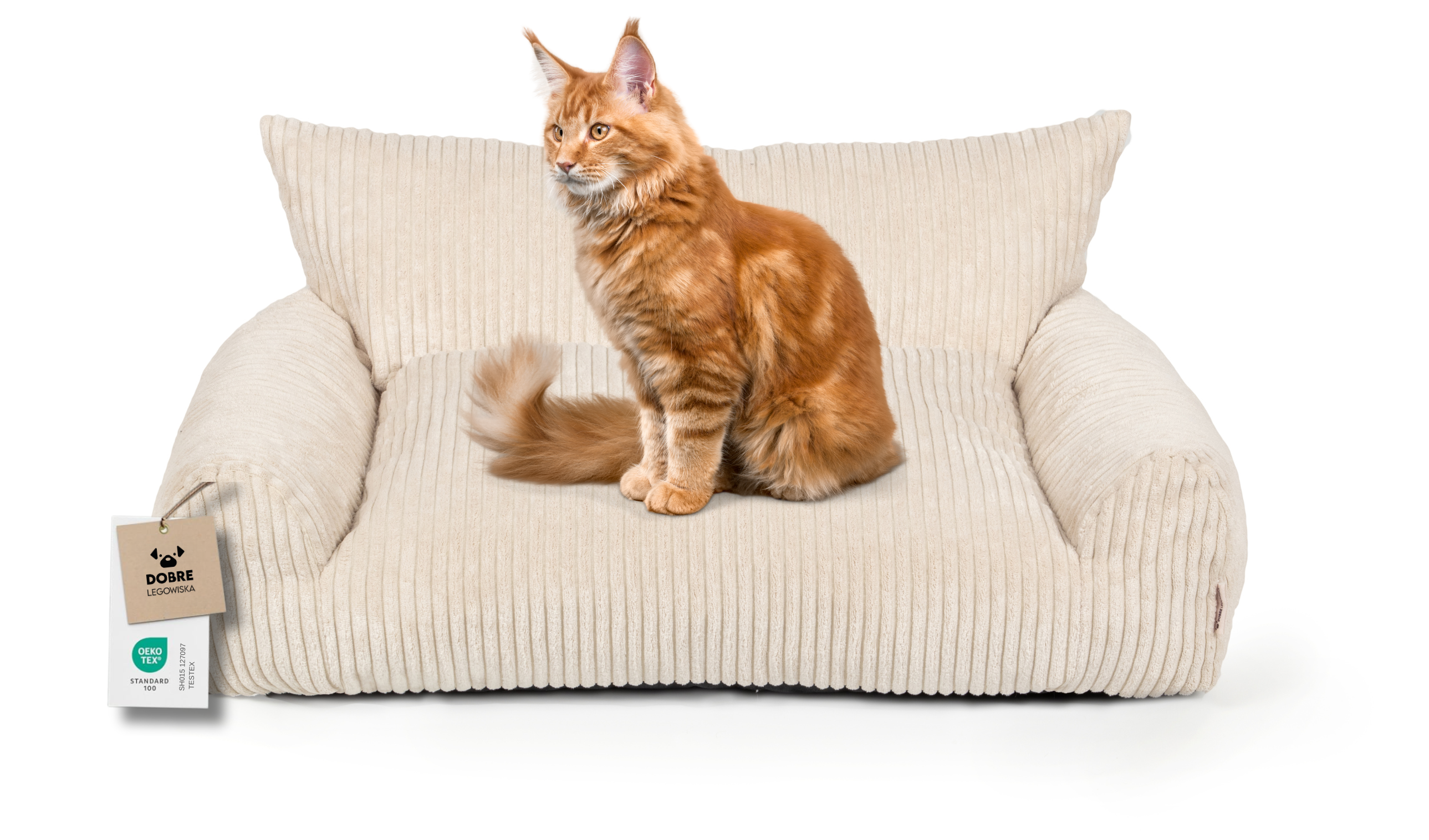 Legowisko Stripe Cat 78x54cm | Dla kota