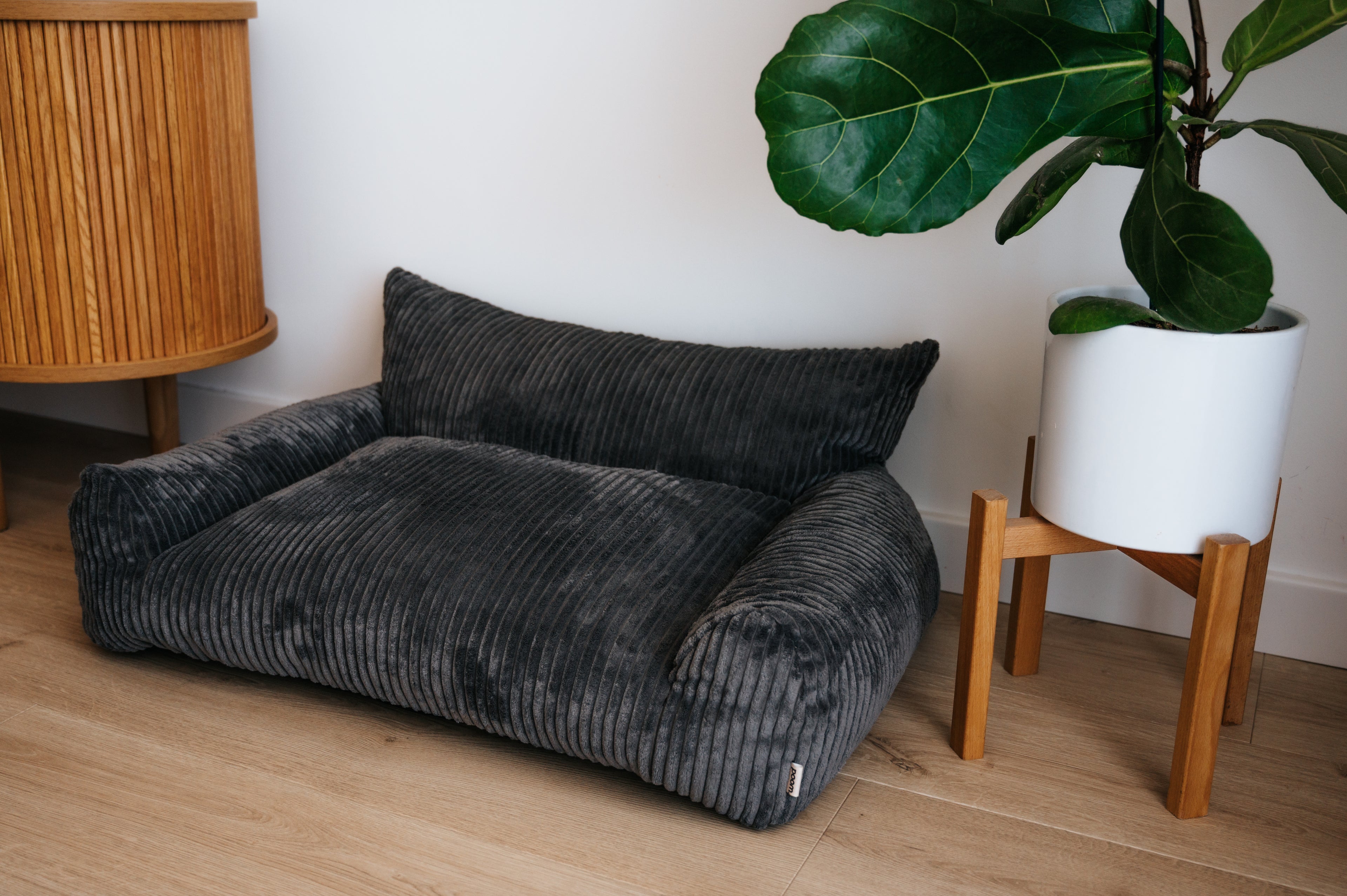 Legowisko dla małego psa Stripe Dog 78×54 cm