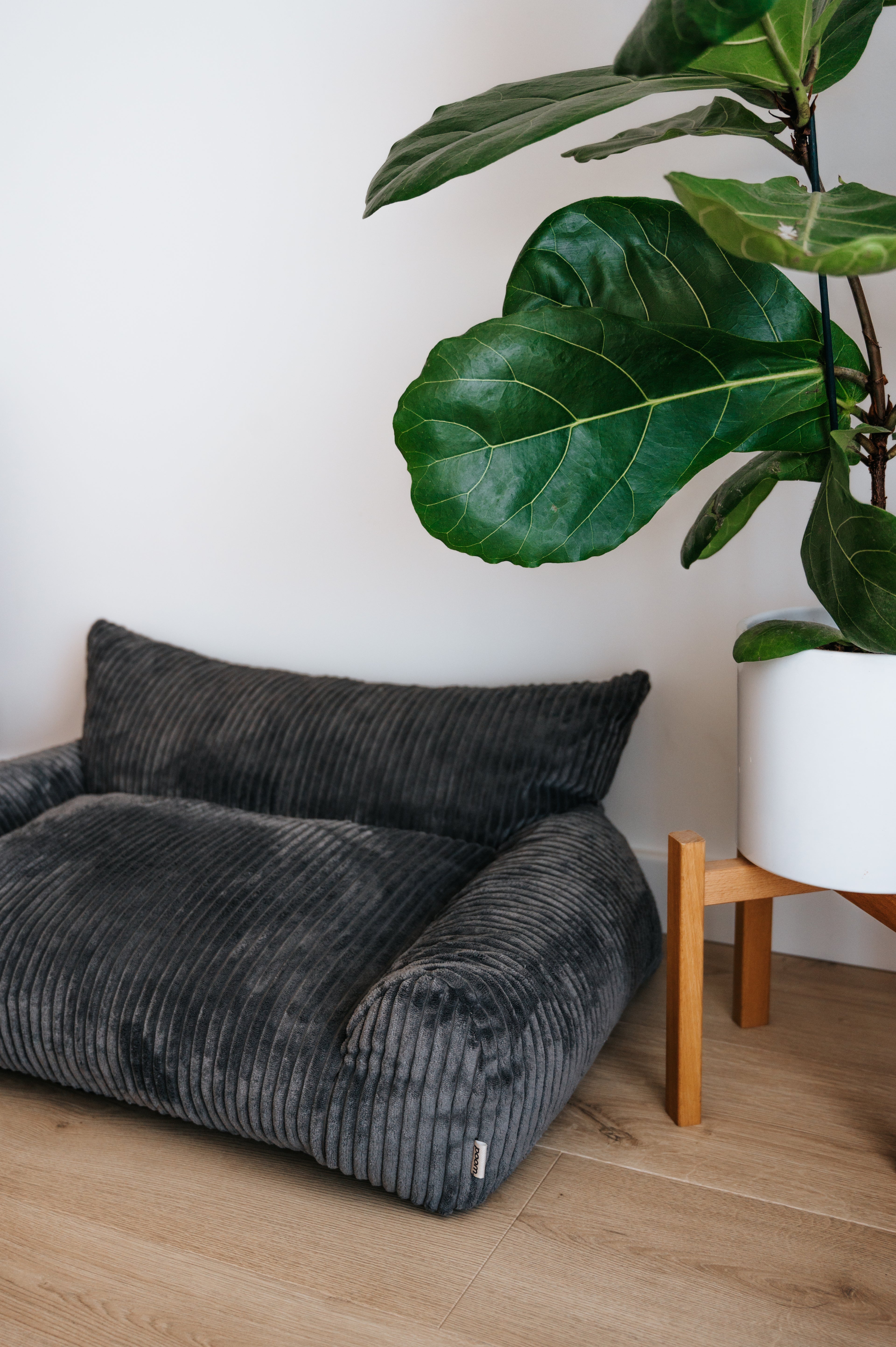 Legowisko dla małego psa Stripe Dog 78×54 cm