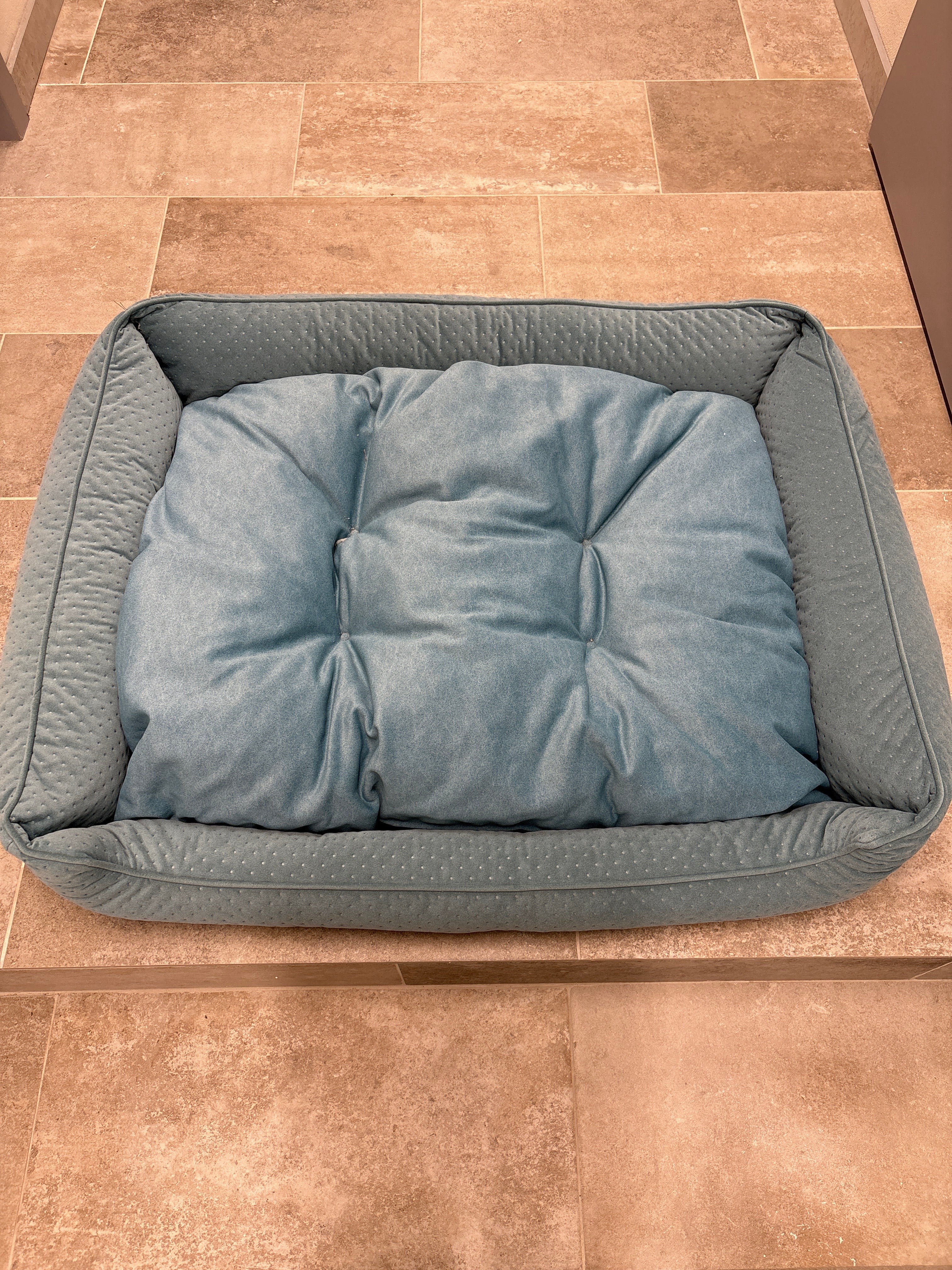 Legowisko Plusz haven morski 100x75 -wyprzedaż