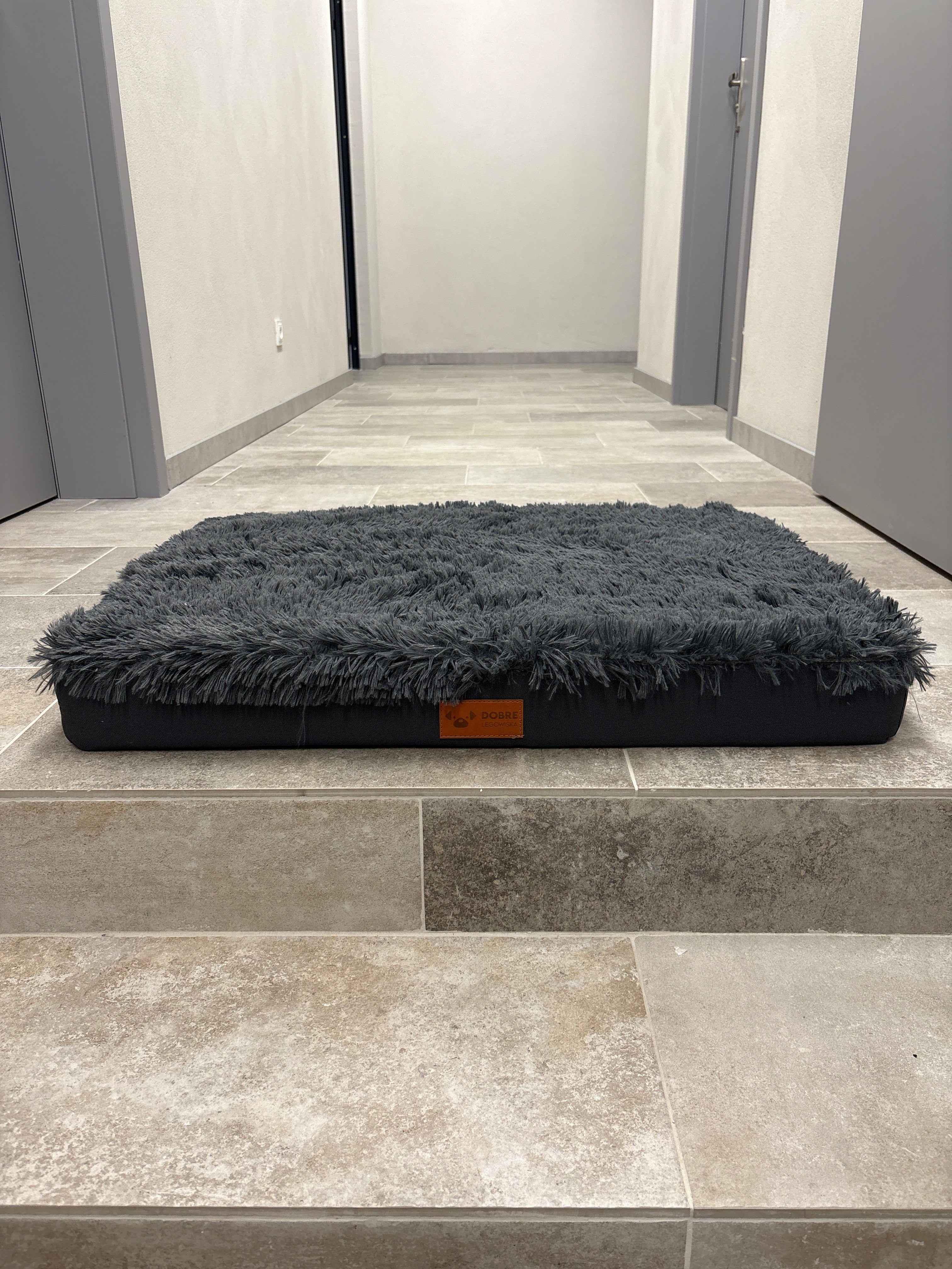 Legowisko cozy nest ciemnoszare 80/60 wyprzedaż