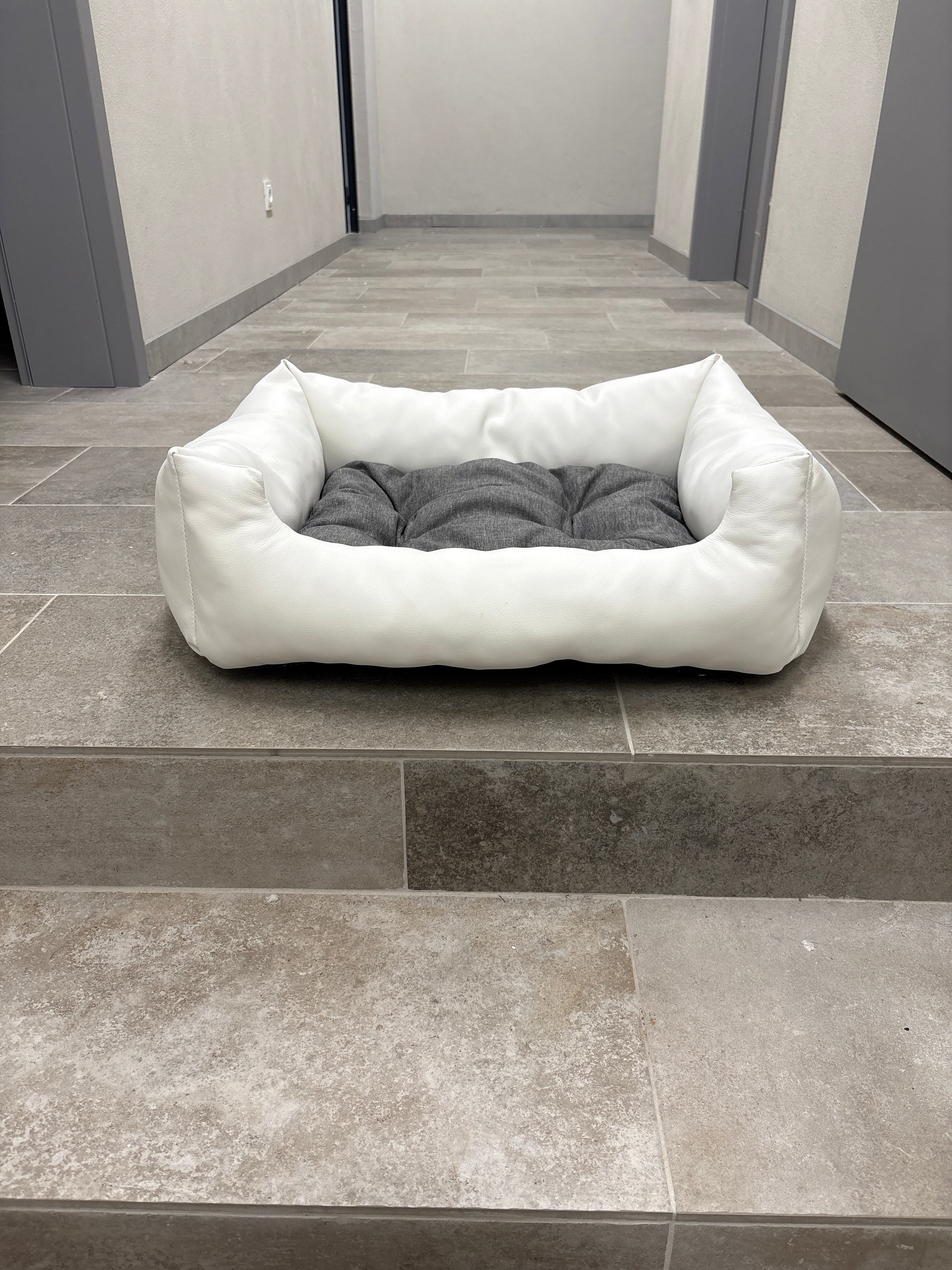 Legowisko Eko białe (XS) 65x55-wyprzedaż