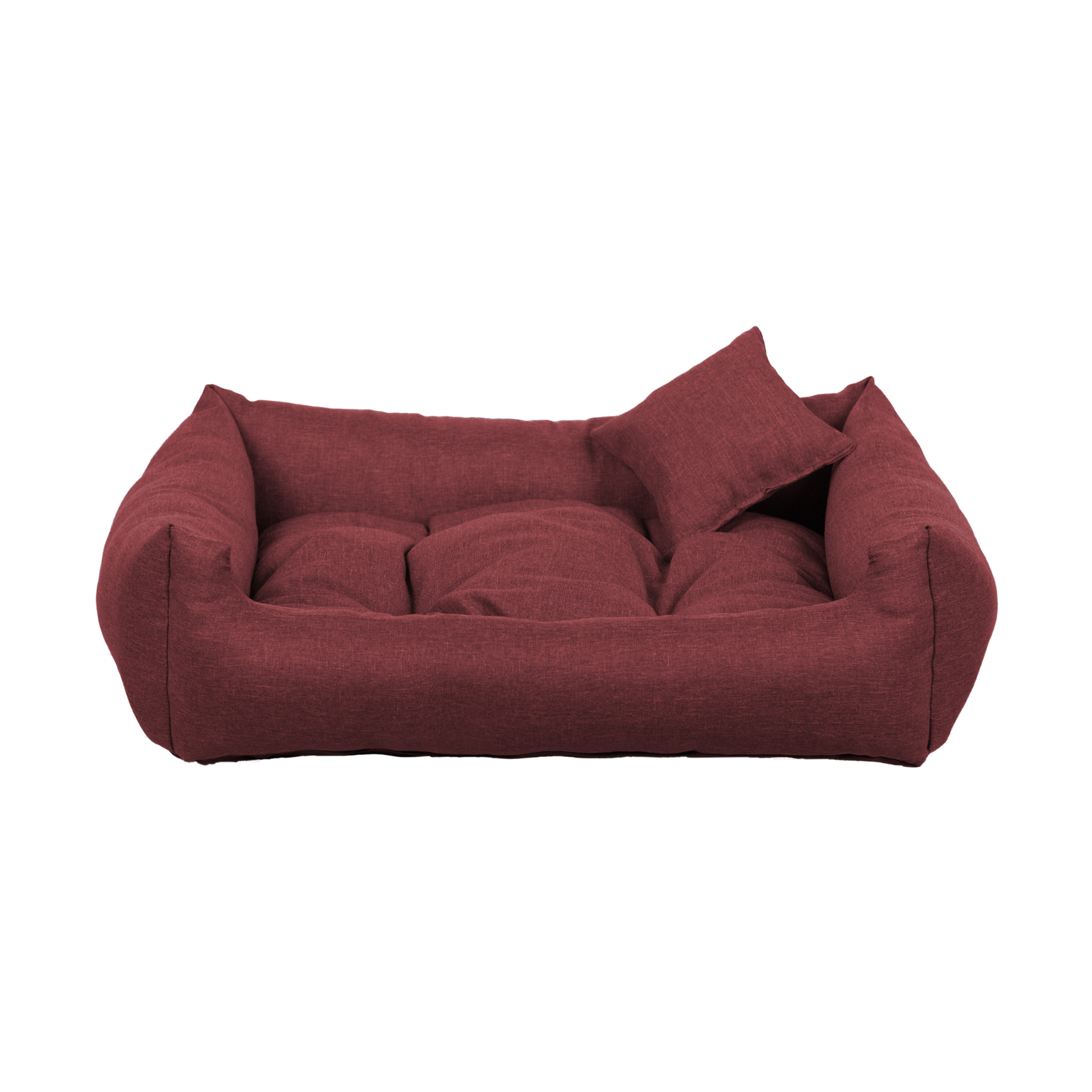 legowisko Happy Sawi nowe 80x65 bordowe