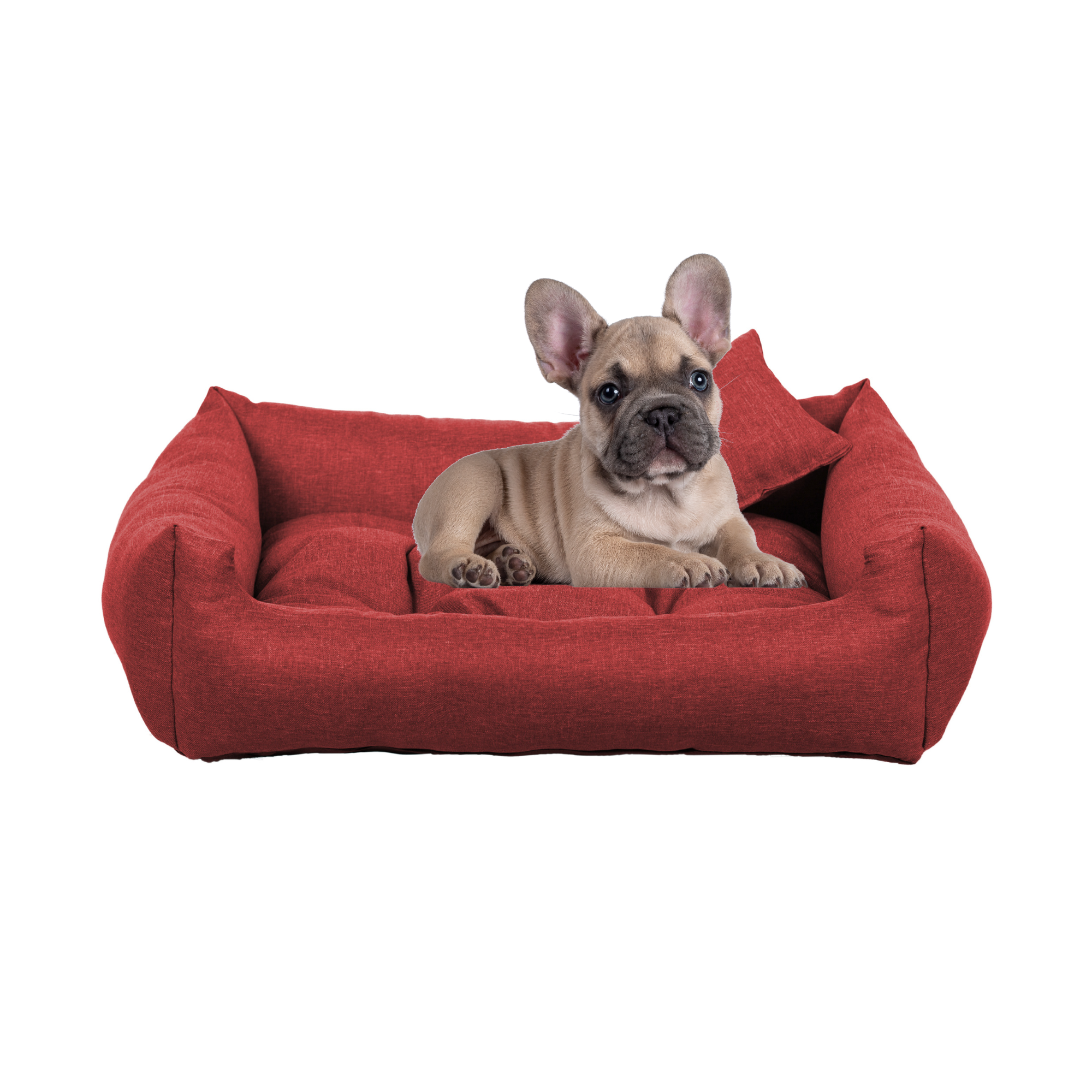 legowisko Happy Sawi nowe 80x65 czerwone