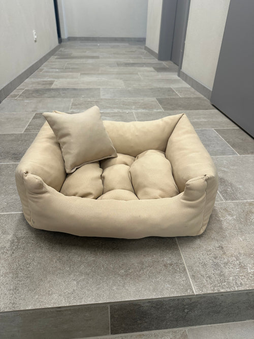 Legowisko Comfy Nelo kremowe S (55x45) - Wyprzedaż