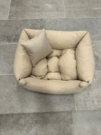 Legowisko Comfy Nelo kremowe S (55x45) - Wyprzedaż