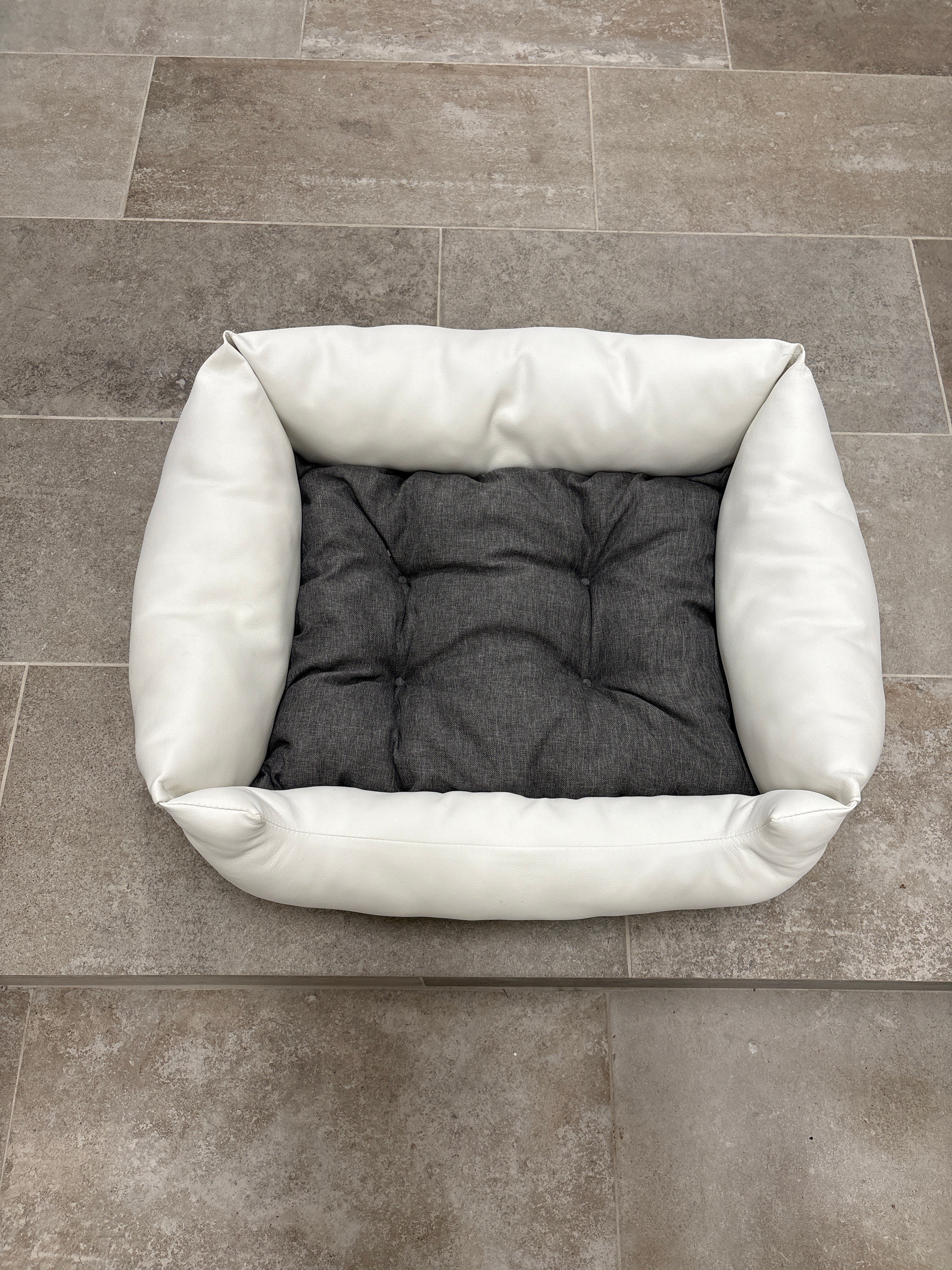 Legowisko Eko białe (XS) 65x55-wyprzedaż