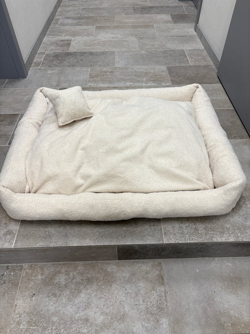 Legowisko bear kremowe 110x90 -wyprzedaż