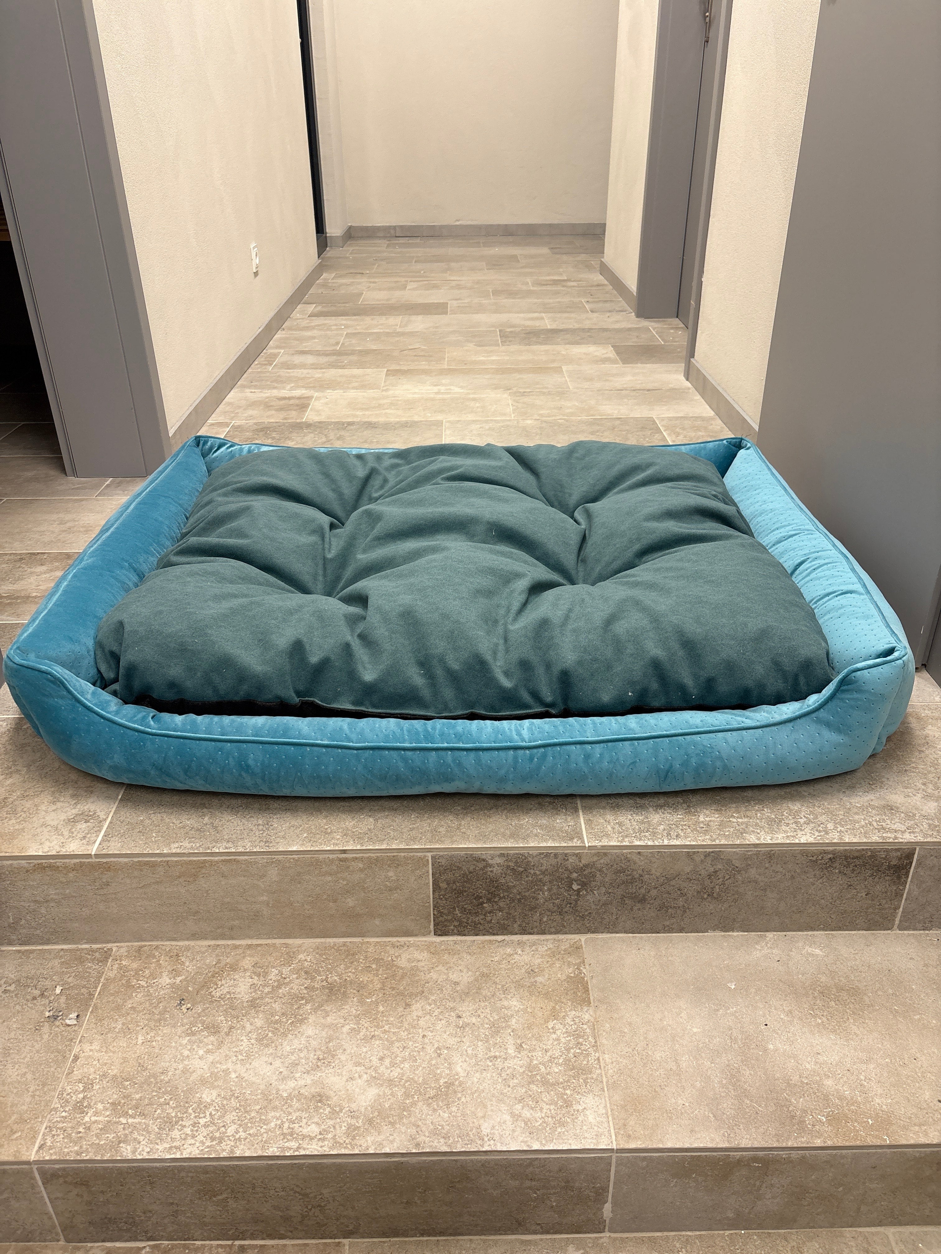 Legowisko Paris morski 3XL (130x110) - wyprzedaż