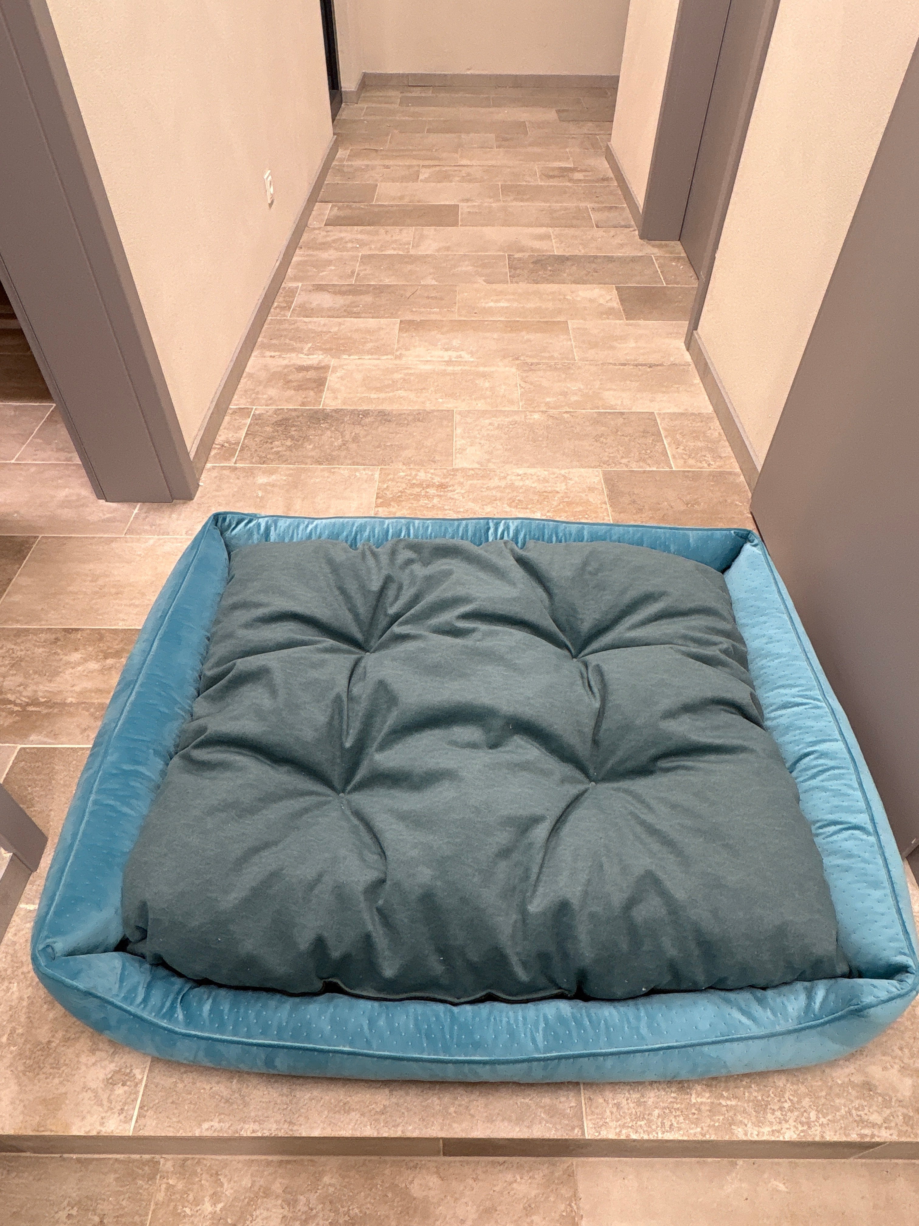 Legowisko Paris morski 3XL (130x110) - wyprzedaż