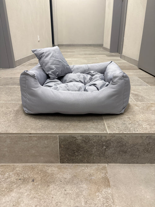 legowisko codura wodoodporne  nowe 55x45 jasny szary