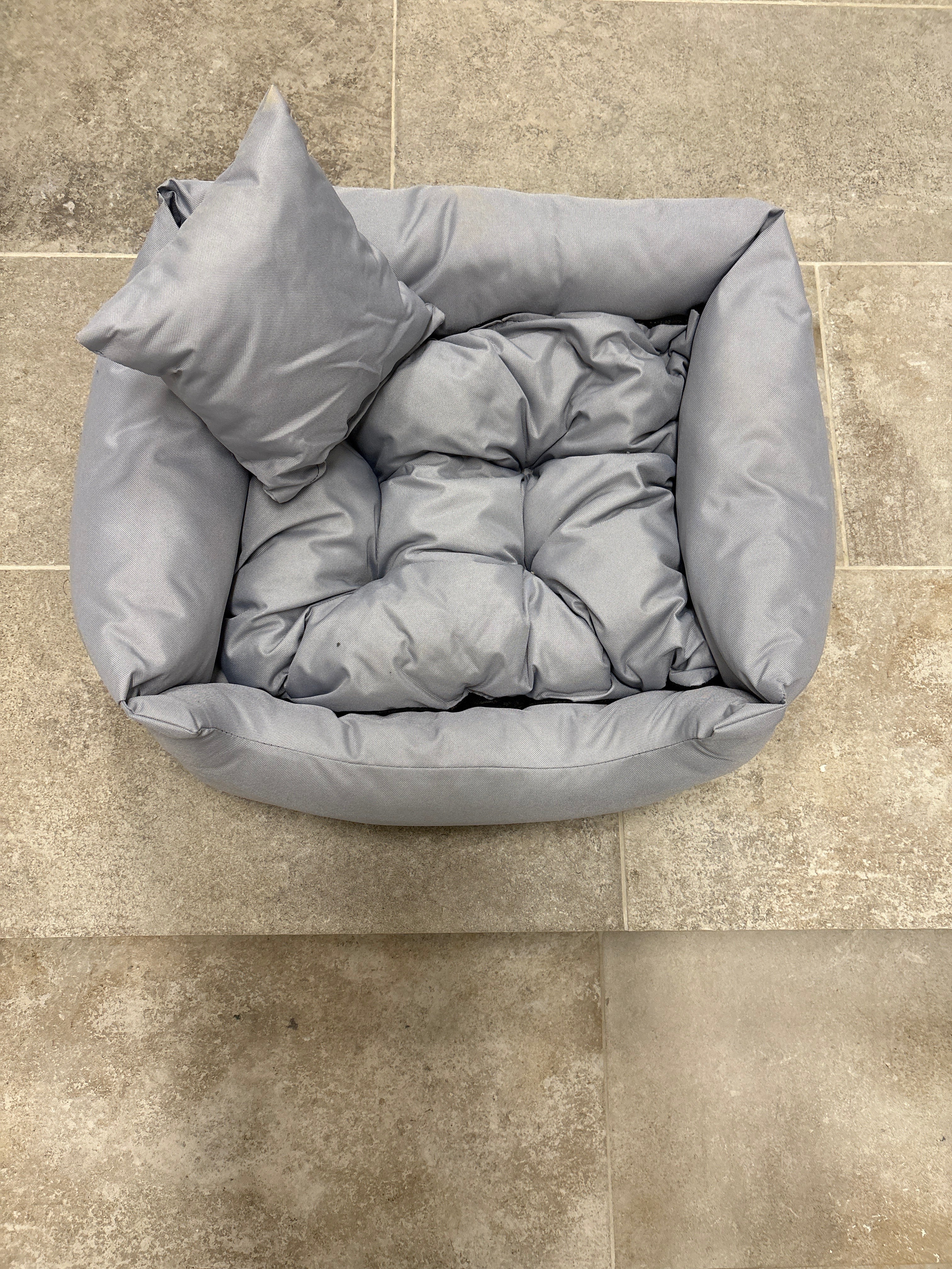 legowisko codura wodoodporne  nowe 55x45 jasny szary