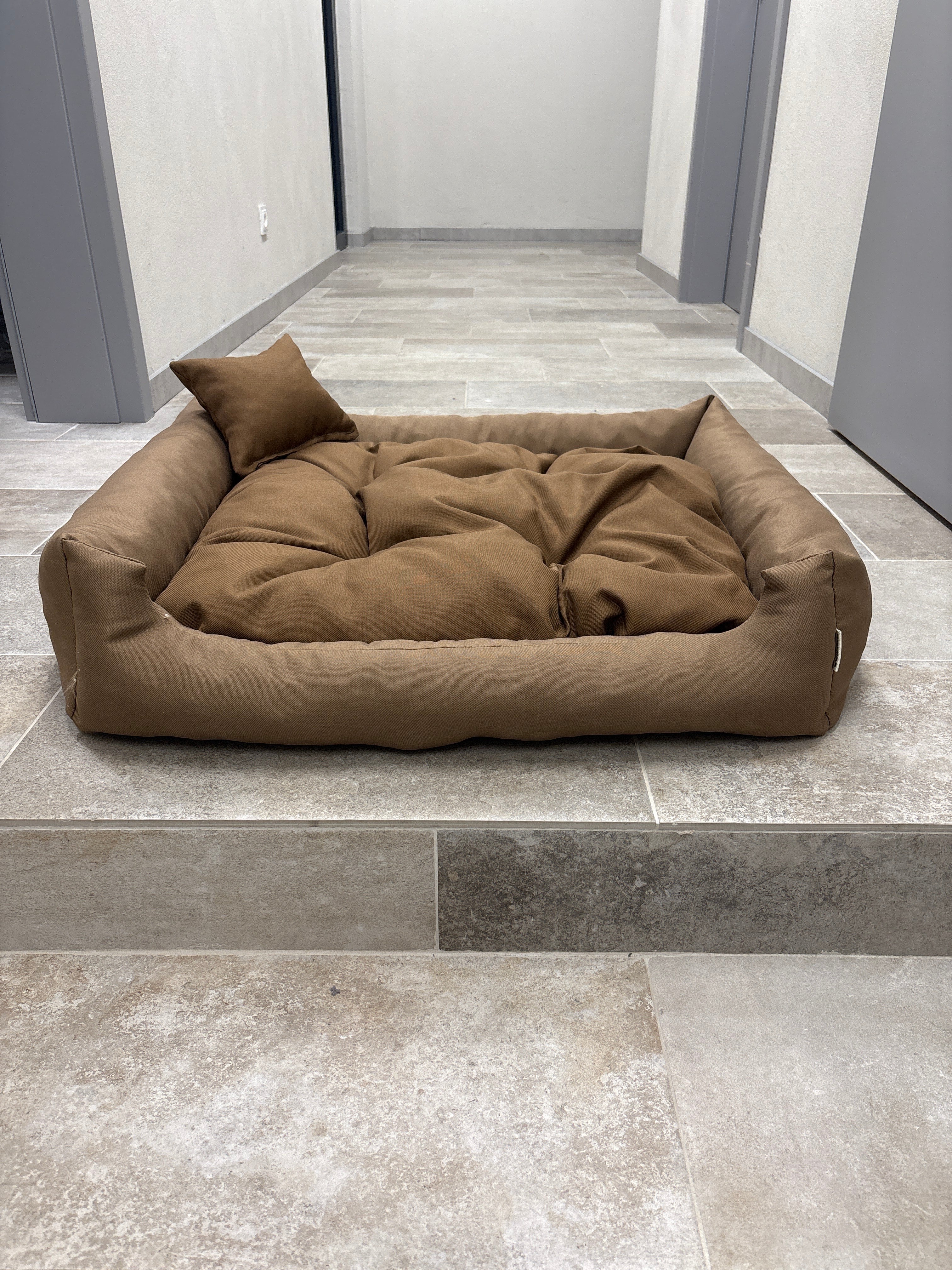 legowisko  Comfy Nelo  nowe 90x75 jasny brąz