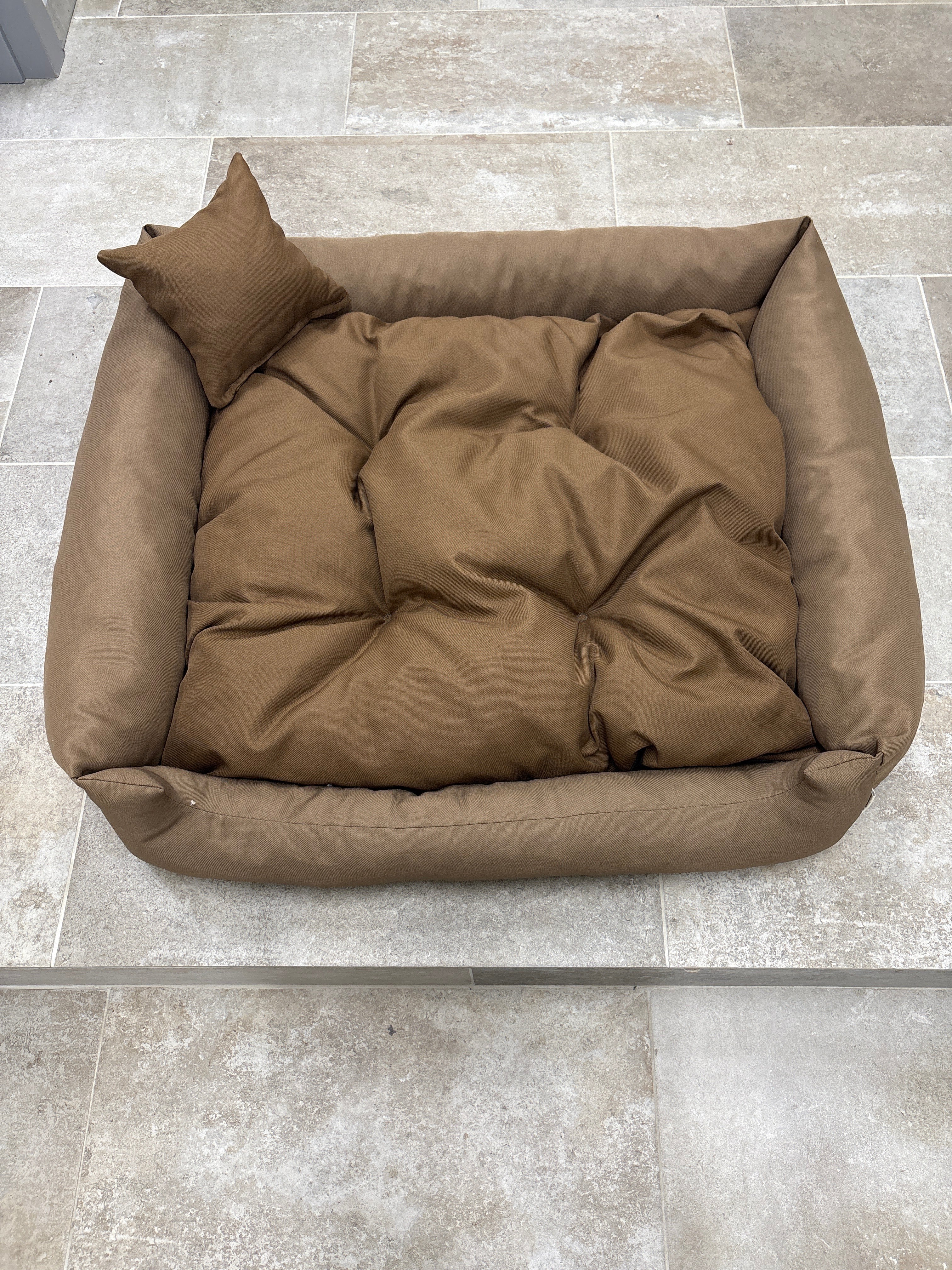 legowisko  Comfy Nelo  nowe 90x75 jasny brąz