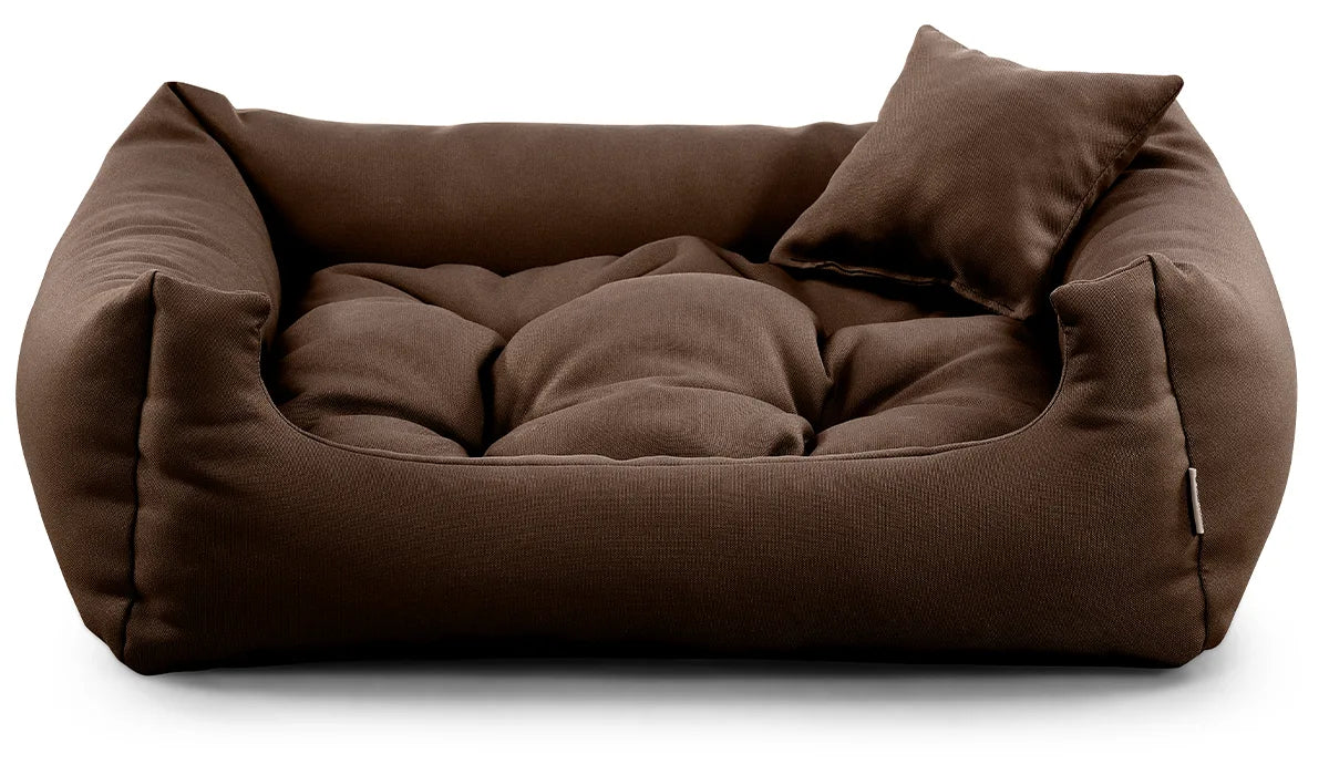 legowisko dla psa comfy nelo ciemnobrazowe